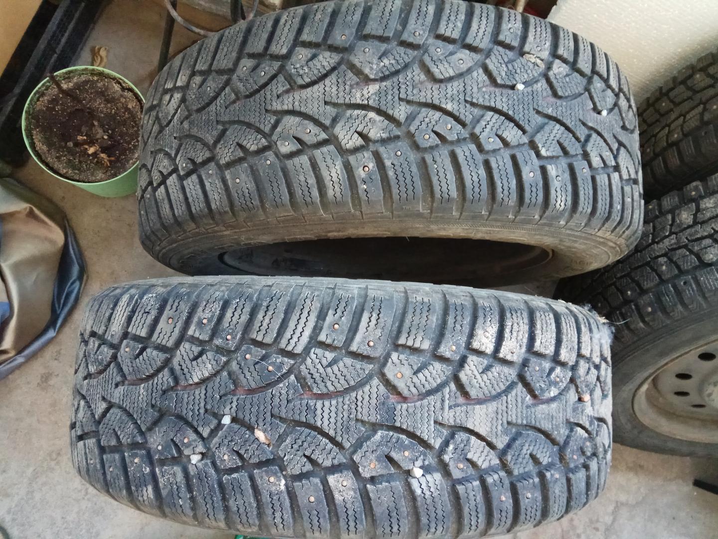 Зимняя резина шипы 205/60 R16 - Шины и диски - Primera Club